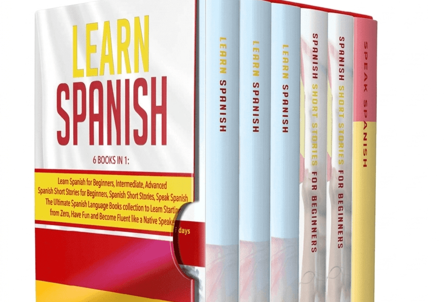 Learn Spanish: 6 Books in 1 bundle book cover