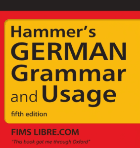 Hammer’s German Grammar And Usage Book-cover