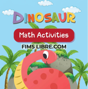 Dinosaur Math Activities book cover