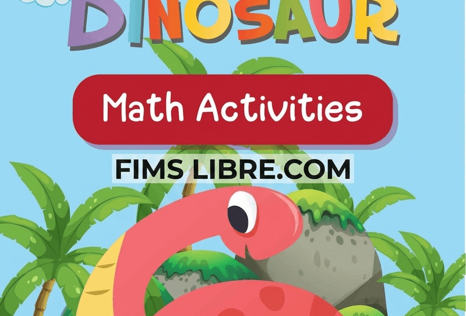 Dinosaur Math Activities book cover