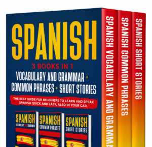 Spanish Includes Vocabulary and Grammar Books-Cover
