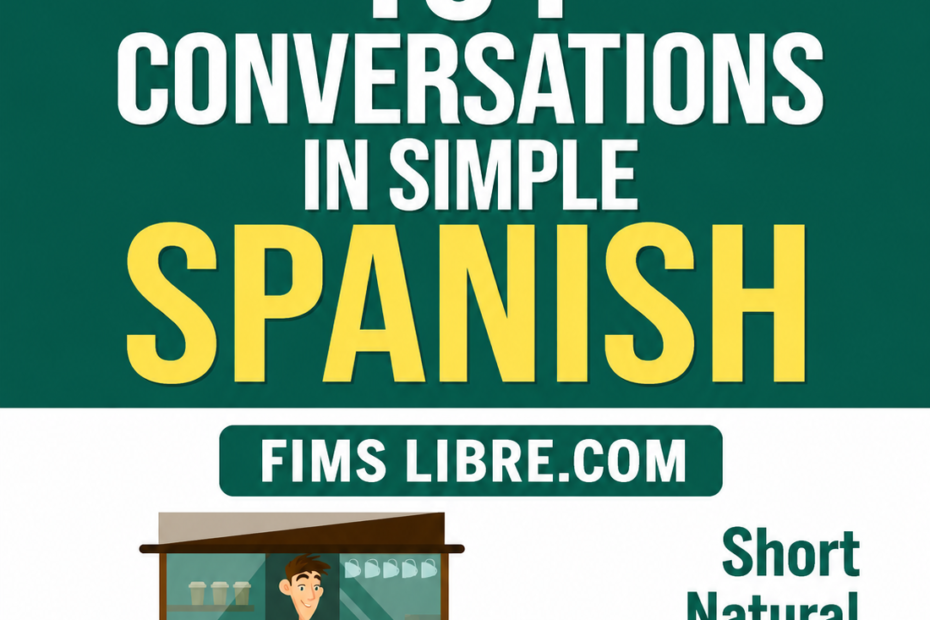 101 Conversations in Simple Spanish Book-Cover
