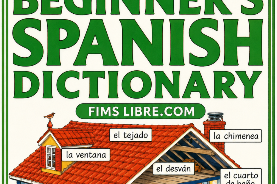 Beginners Spanish Dictionary Book-Cover