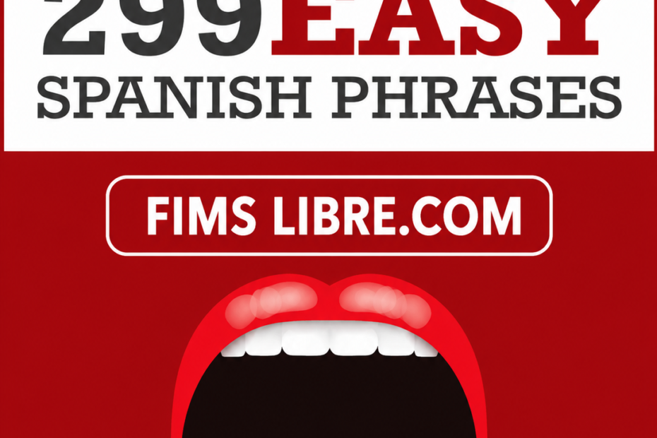 299 Easy Spanish Phrases Book-Cover